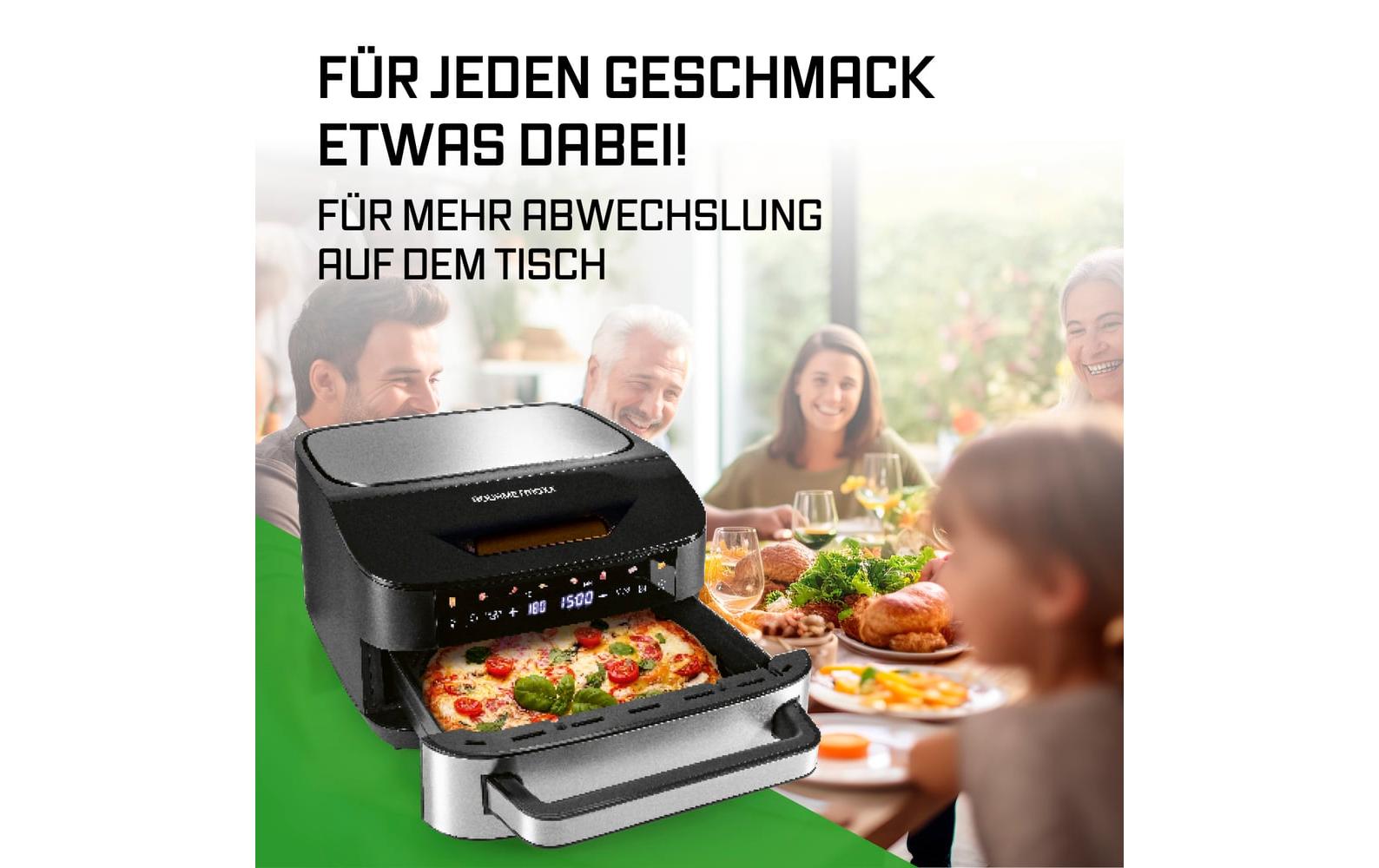 GOURMETmaxx Heissluftfritteuse mit XXL-Garfläche 7 l GOURMETmaxx Heissluftfritteuse mit XXL-Garfläche 7 l