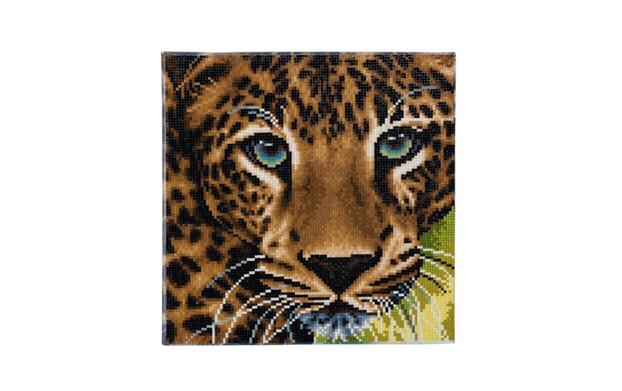 CRAFT Buddy Bastelset Crystal Art Kit Leopard 30 x 30 cm CRAFT Buddy Bastelset Crystal Art Kit Leopard 30 x 30 cm