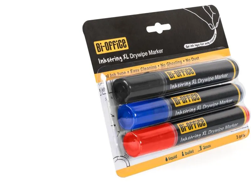 Bi-Office Whiteboard-Marker Inkstring 3 Stück Bi-Office Whiteboard-Marker Inkstring 3 Stück