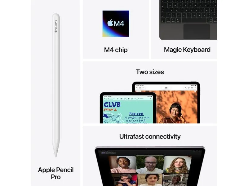 Apple iPad Air 13 M4 Cellular 2026 128 GB Violett Apple iPad Air 13 M4 Cellular 2026 128 GB Violett