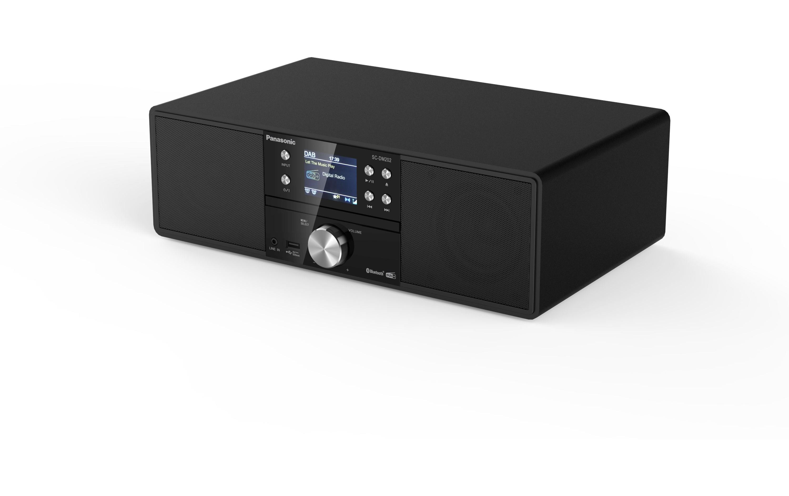 Panasonic Micro-HiFi Anlage SC-DM202 Schwarz Panasonic Micro-HiFi Anlage SC-DM202 Schwarz
