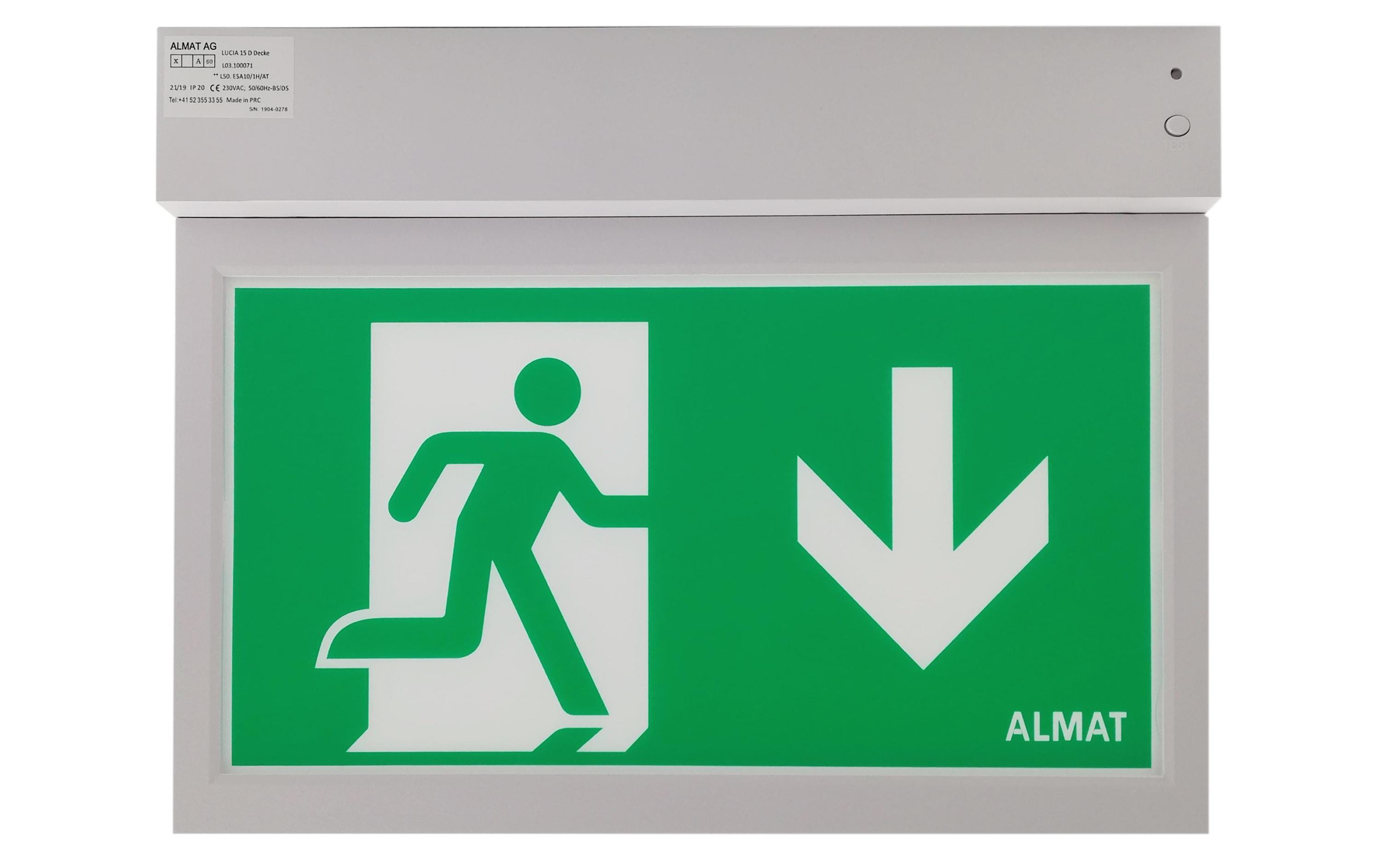 Almat Notleuchte LUCIA 15 D Almat Notleuchte LUCIA 15 D