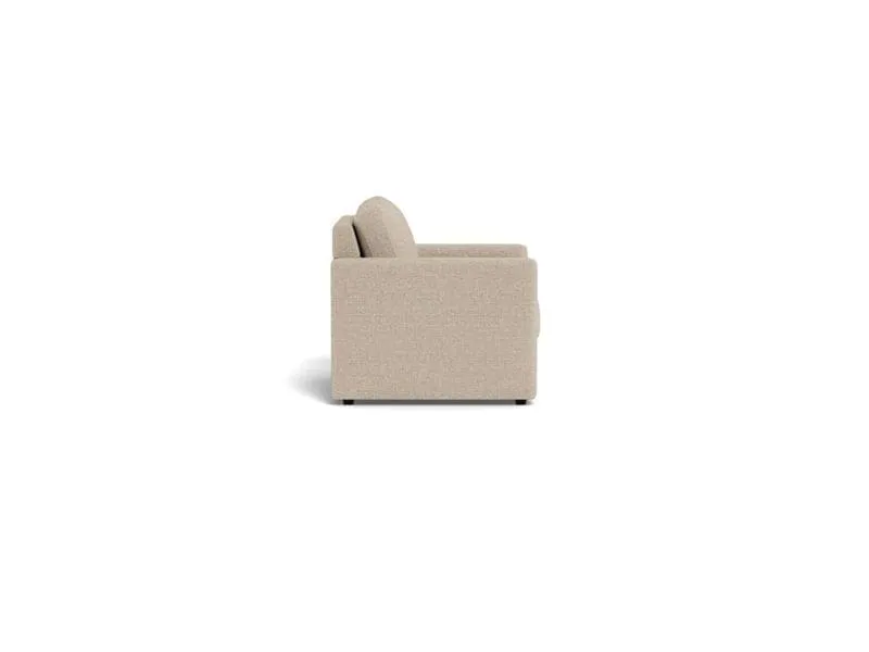 AC Design Sessel Fleury Beige, 105 x 88 x 85 cm