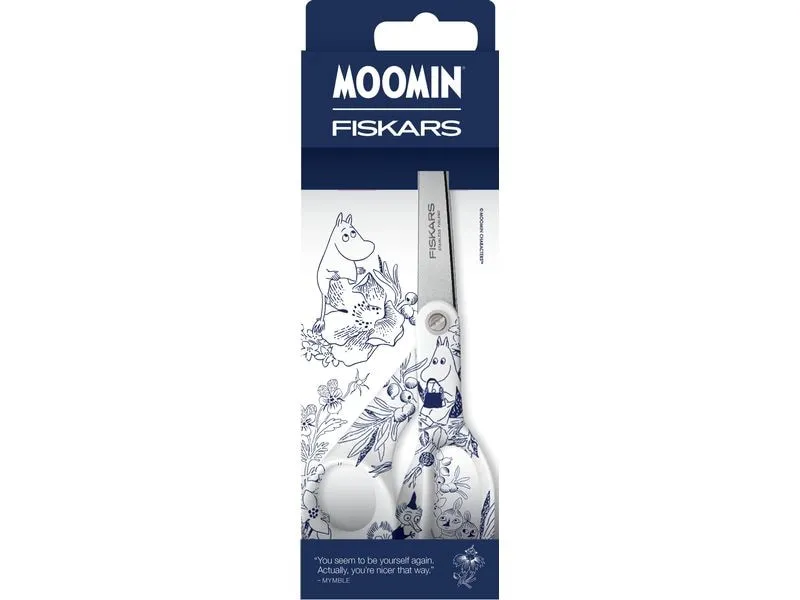Fiskars Kinderschere Moomin Haru 21 cm, Weiss Fiskars Kinderschere Moomin Haru 21 cm, Weiss