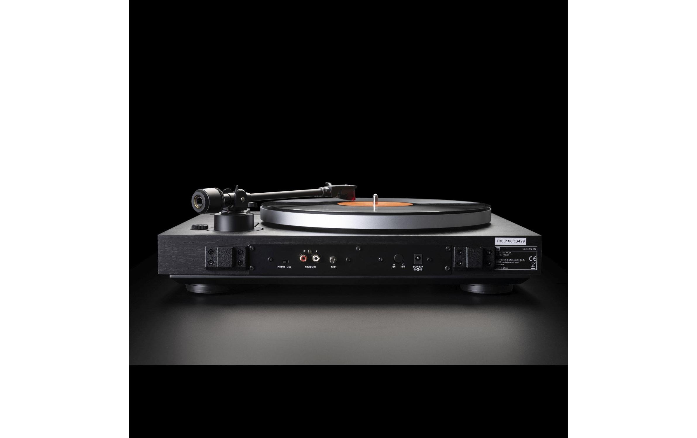 Dual Plattenspieler CS 429 Schwarz