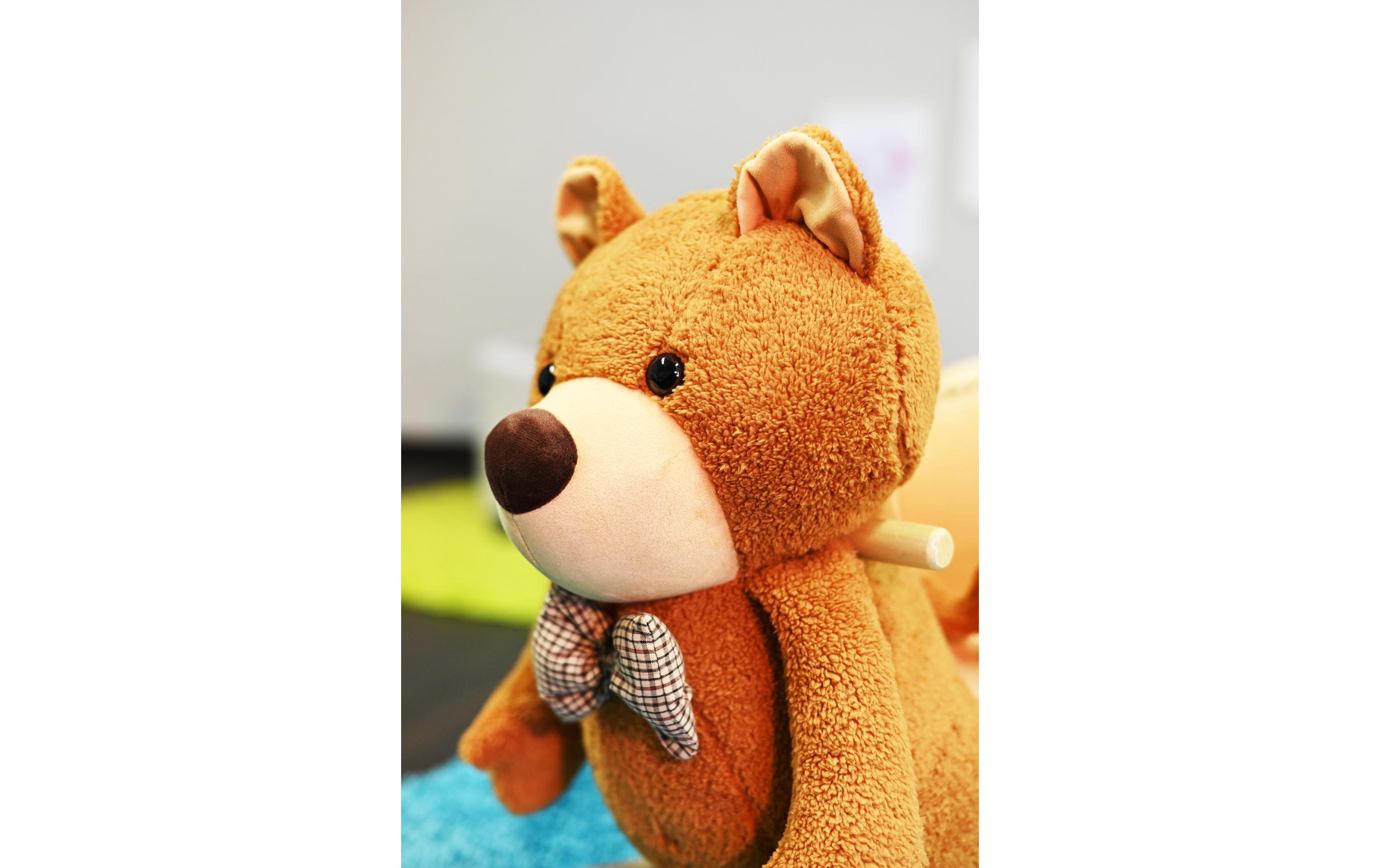 Knorrtoys Schaukeltier Bär Braun