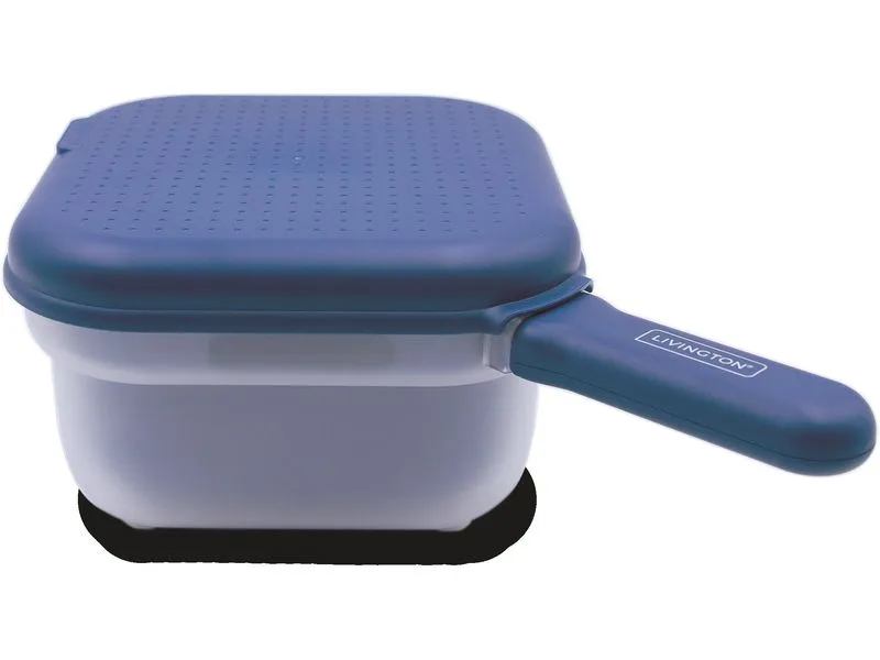 Livington Everclean Küchenreibe Chop It Basic Blau