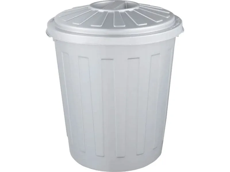 keeeper Abfalleimer Mats, light silver, 7 l