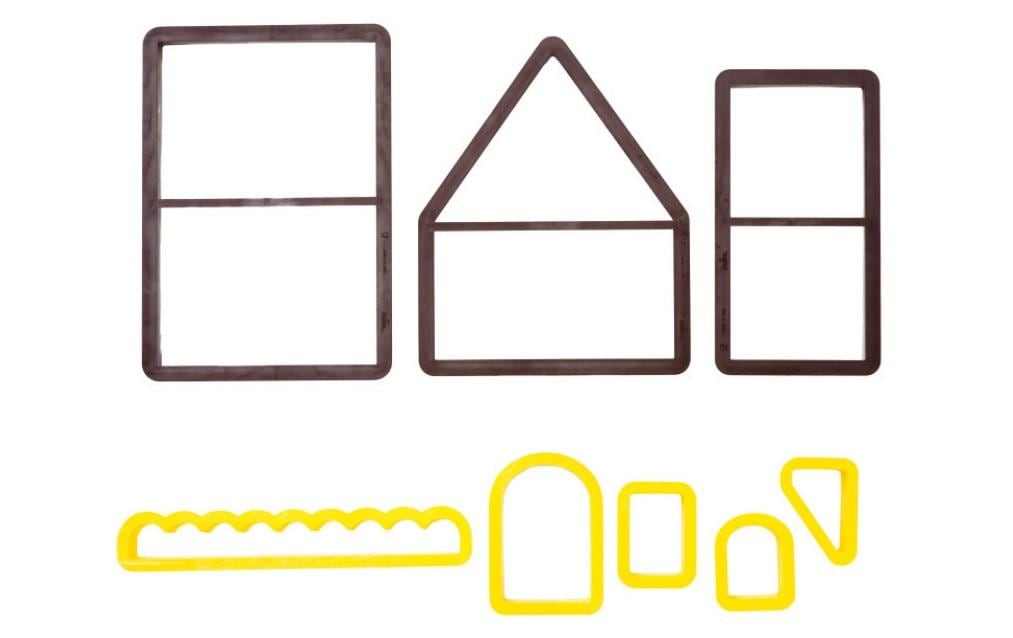 Decora Guetzli-Ausstecher Lebkuchenhaus 8-teilig