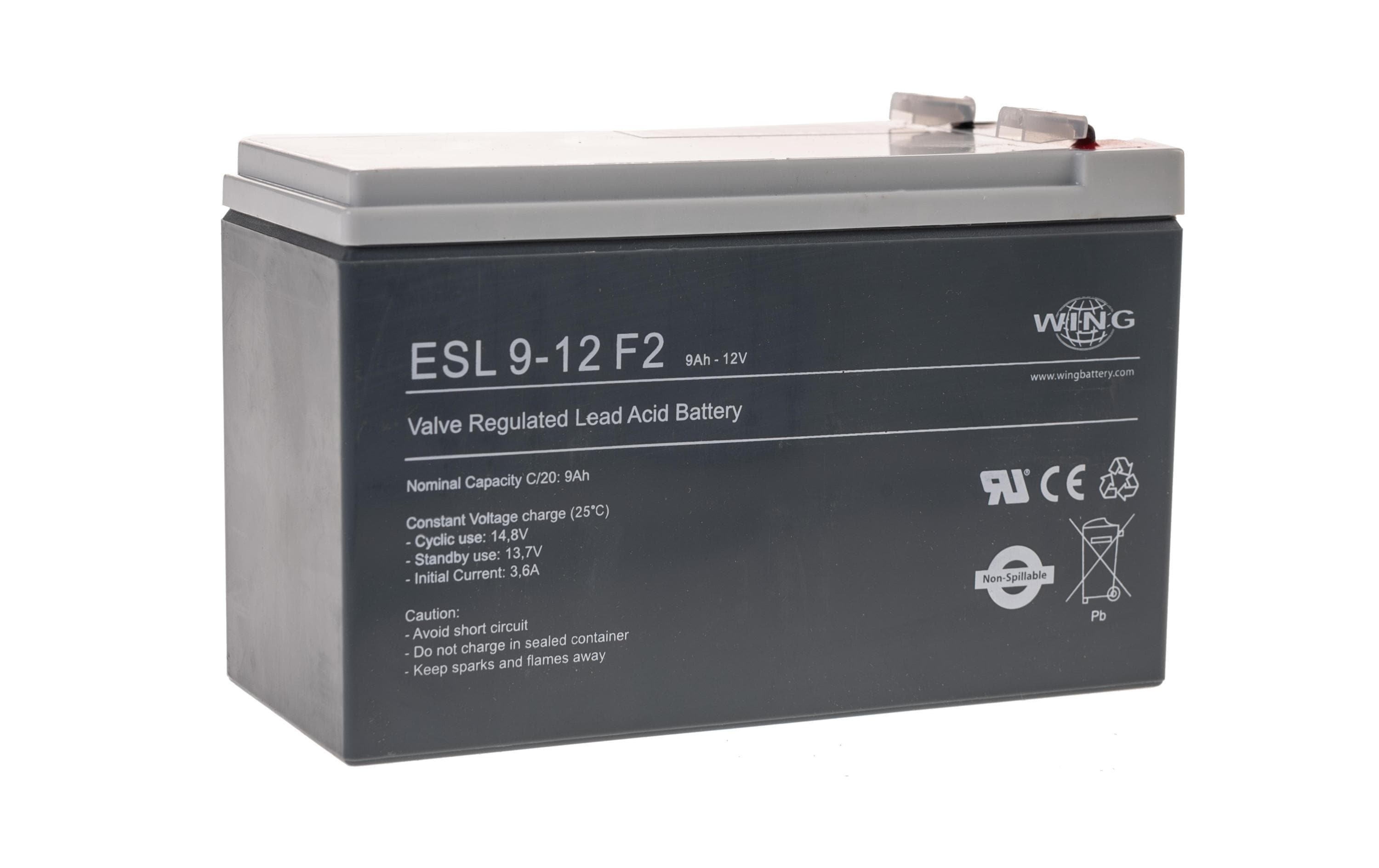 WING Ersatzbatterie ESL 9-12 F2