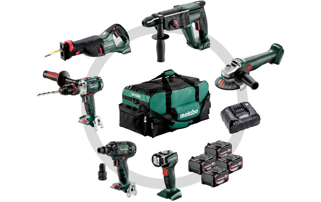 Metabo Combo Set Bauhandwerk 6.1 Metabo Combo Set Bauhandwerk 6.1