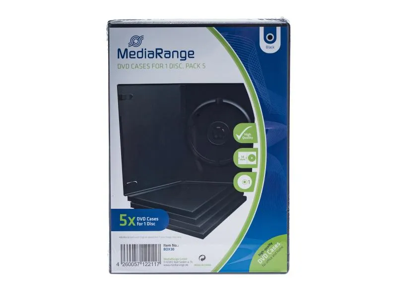 MediaRange Hülle DVD 1 Disc MediaRange Hülle DVD 1 Disc