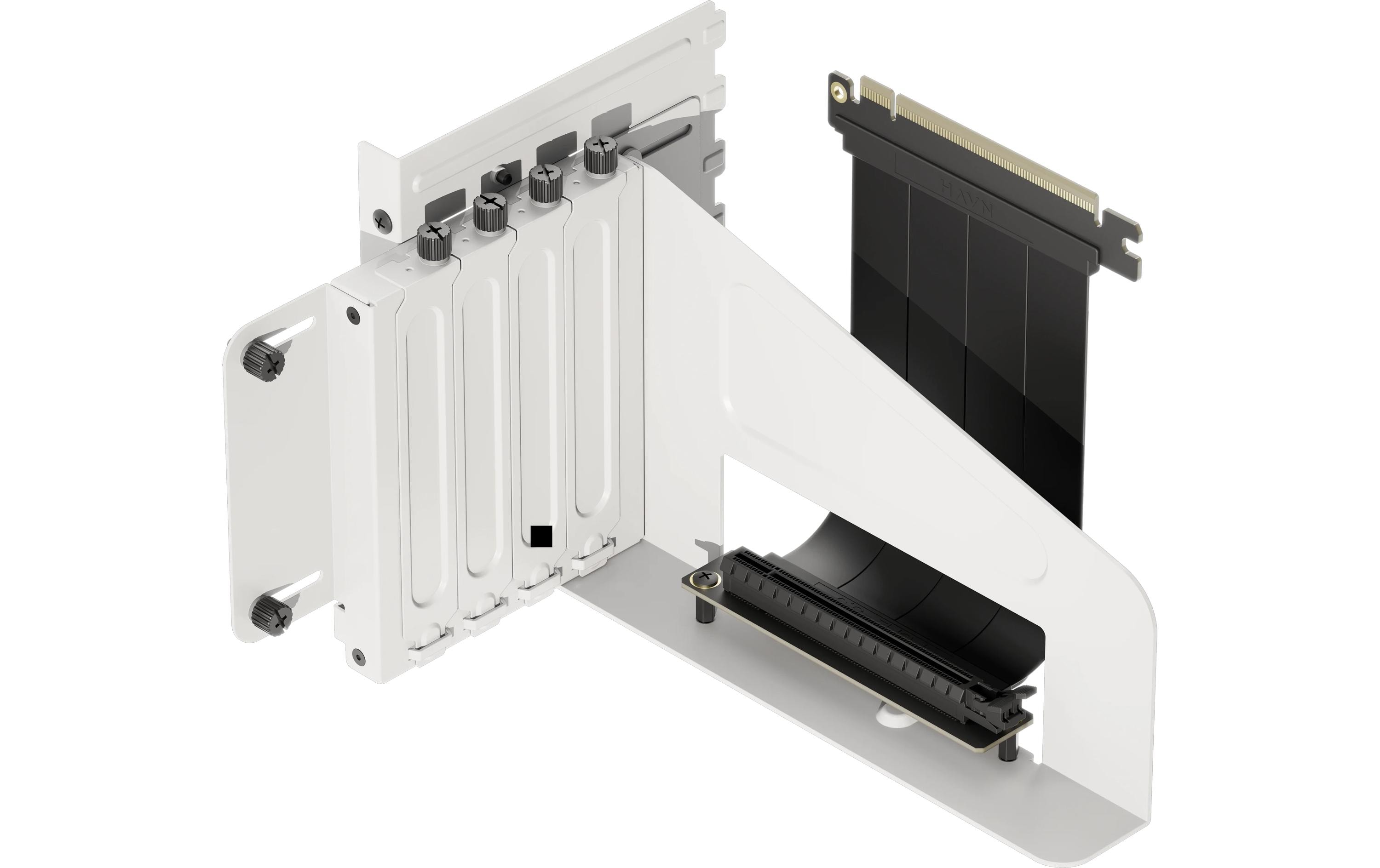 HAVN HS 420 Vertikale GPU-Halterung Weiss HAVN HS 420 Vertikale GPU-Halterung Weiss