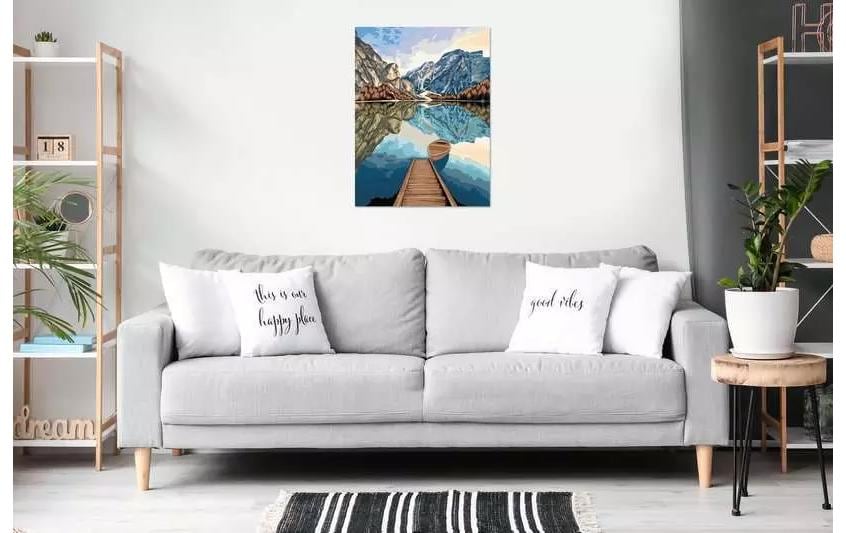 Ravensburger Malen nach Zahlen CreArt – Lake Views auf Leinwand