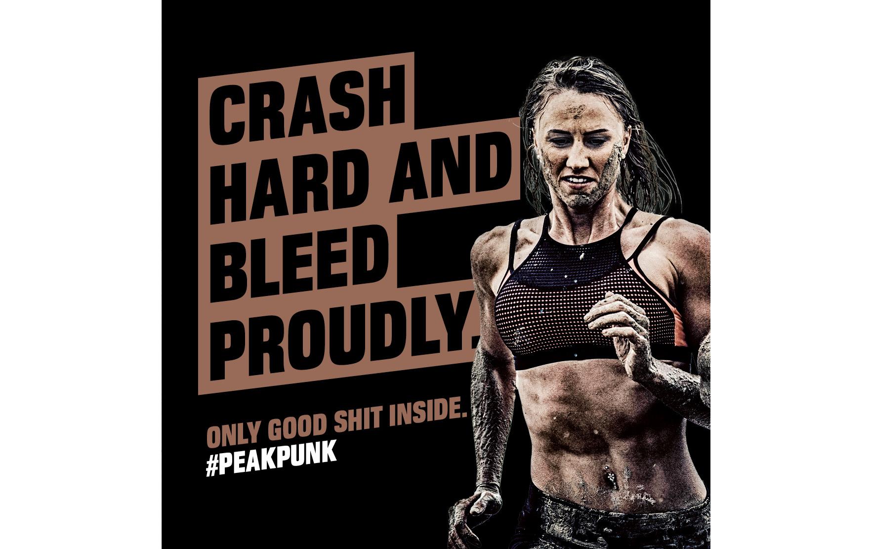 PEAK PUNK Bio Protein Bar Dark Chocolate 12 x 55 g