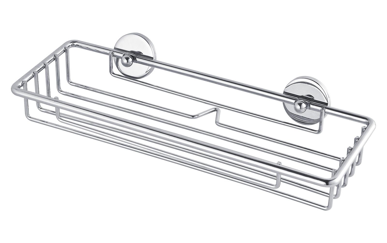 tesa Ablagekonsole Baath ohne Bohren, Silber