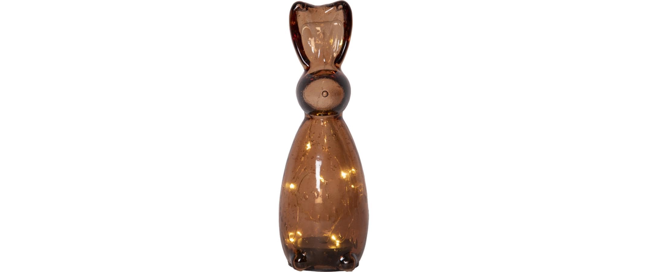 Star Trading Tischdekoration Hase Harry Braun