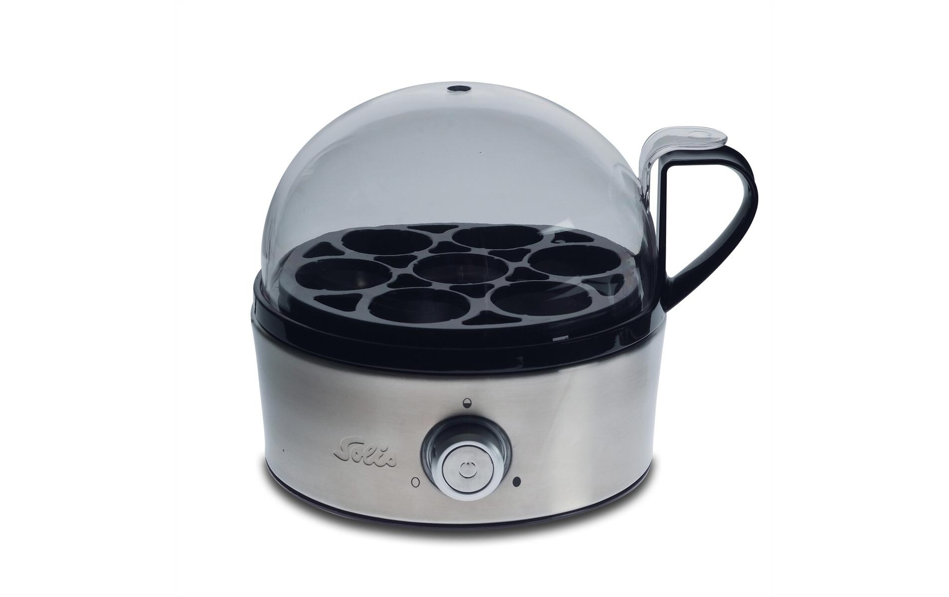 Solis Eierkocher Egg Boiler & More 8272 7 Eier, Silber
