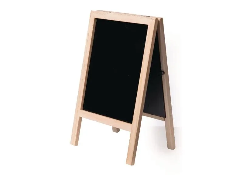 Securit Minikreidetafel Mini 25 x 15.2cm 2 in 1, Hellbraun/Schwarz Securit Minikreidetafel Mini 25 x 15.2cm 2 in 1, Hellbraun/Schwarz