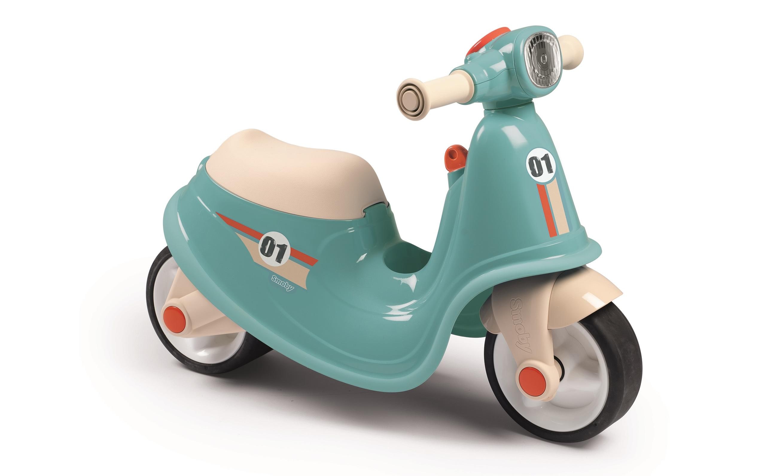 Smoby Rutschfahrzeug Scooter Ride-On Blue