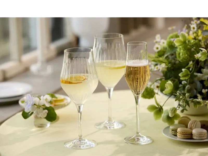 Lyngby Sektglas Ane 230 ml, 4 Stück, Transparent
