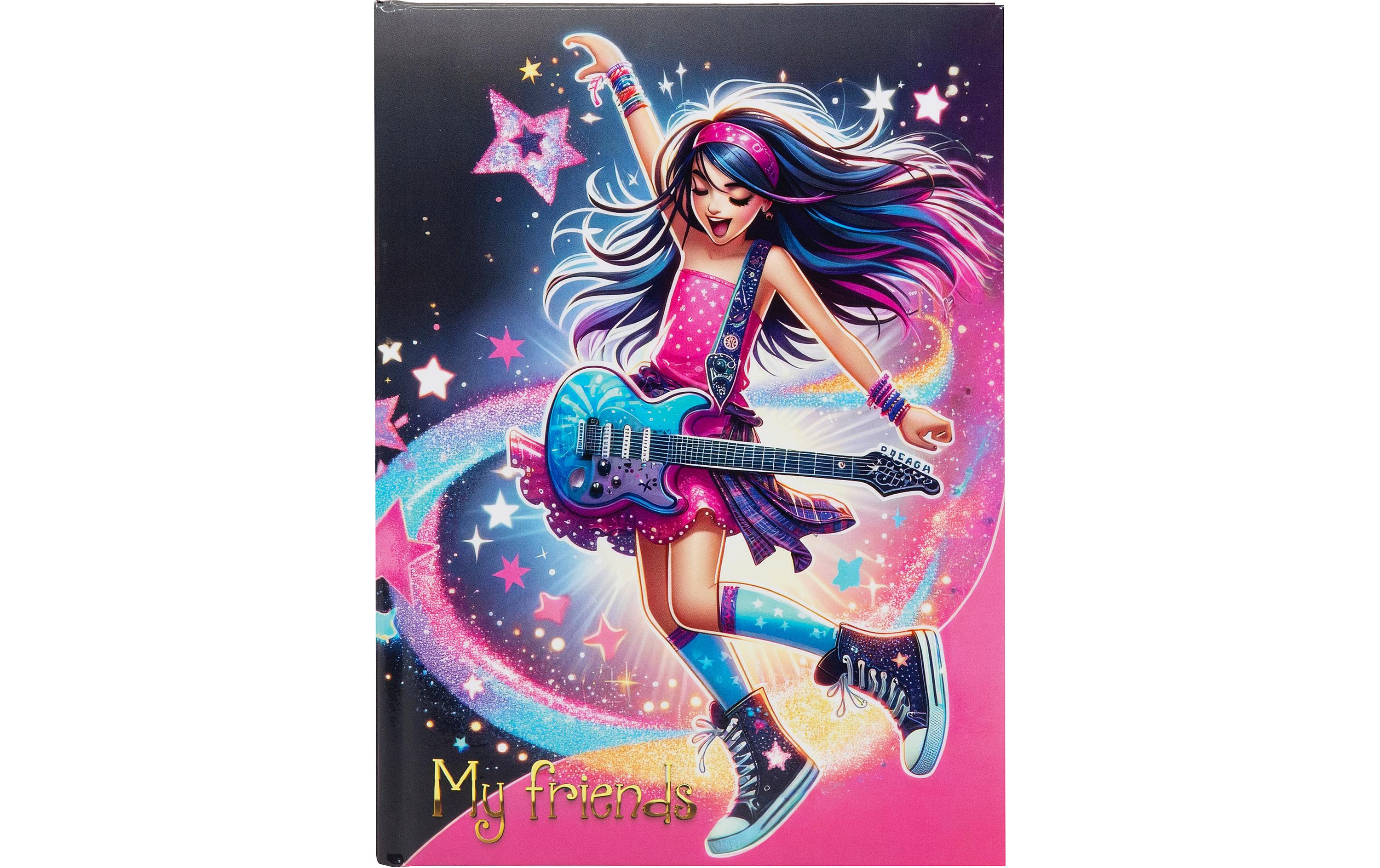 Goldbuch Freundebuch Star Melody A5, 88 Seiten