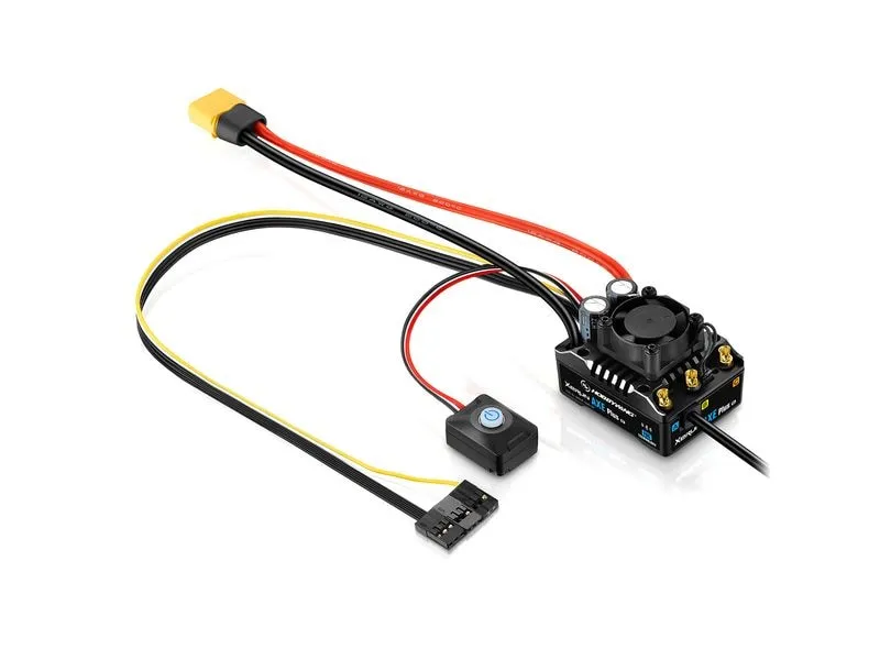 Hobbywing Brushless Regler Xerun AXE Plus R3 135A Sensored FOC, 2-6S