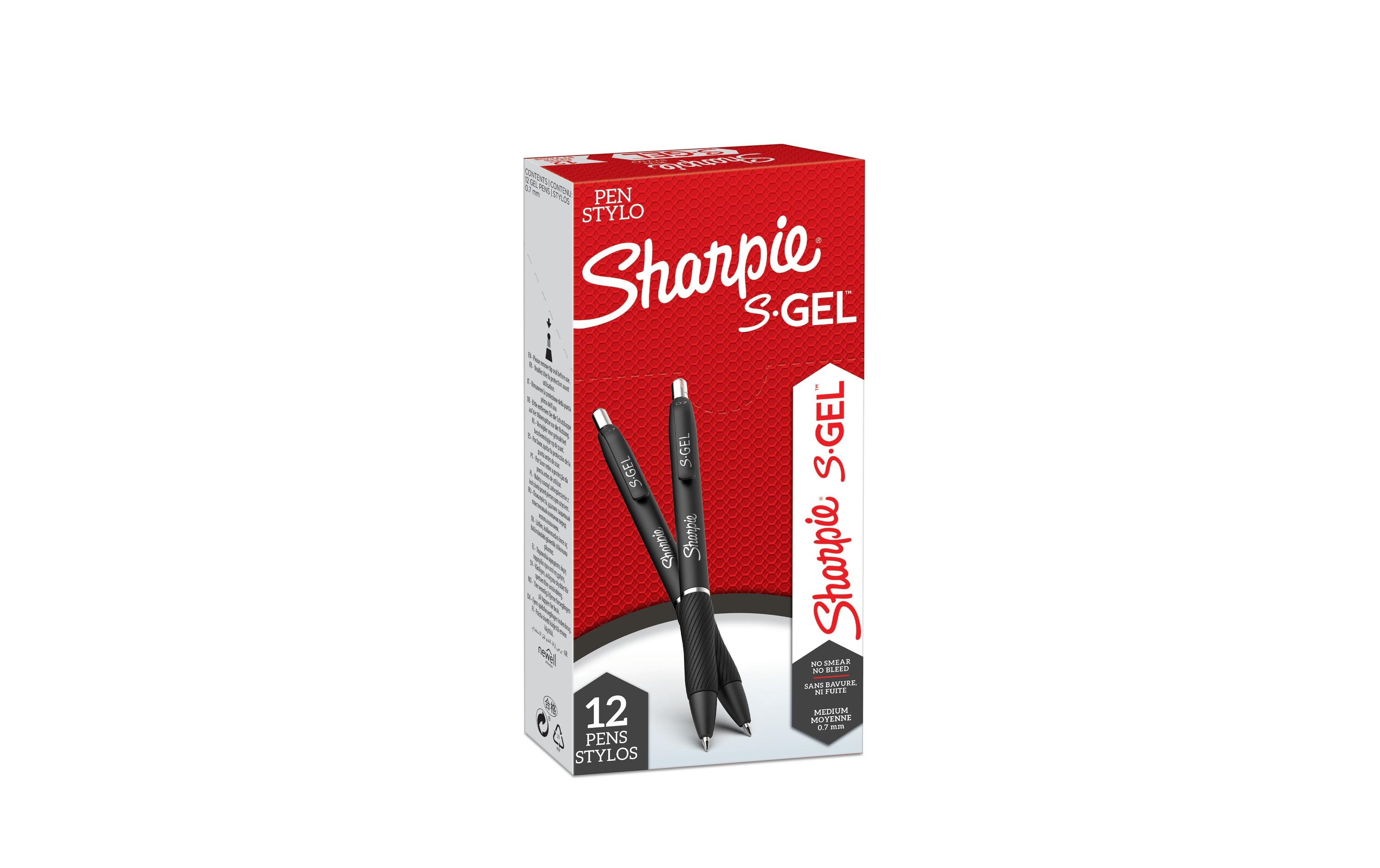 Sharpie Gelschreiber 0.7 mm, 12 Stück, schwarz