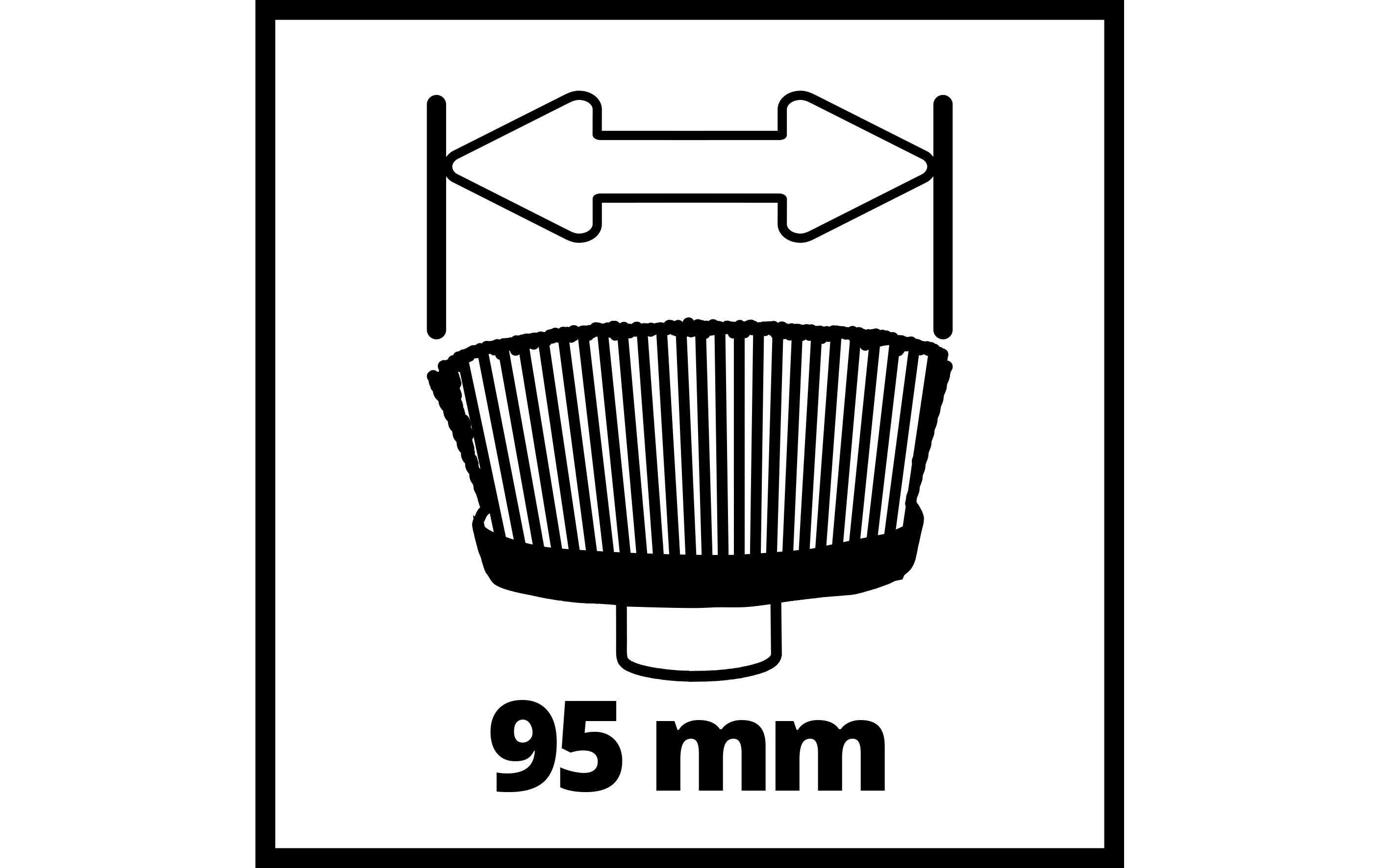 Einhell Ersatzbürste ULTRA 95/25 Einhell Ersatzbürste ULTRA 95/25