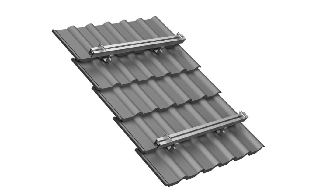 Solar-pac Montagekit Schrägdach Dachziegel 1150/35 mm