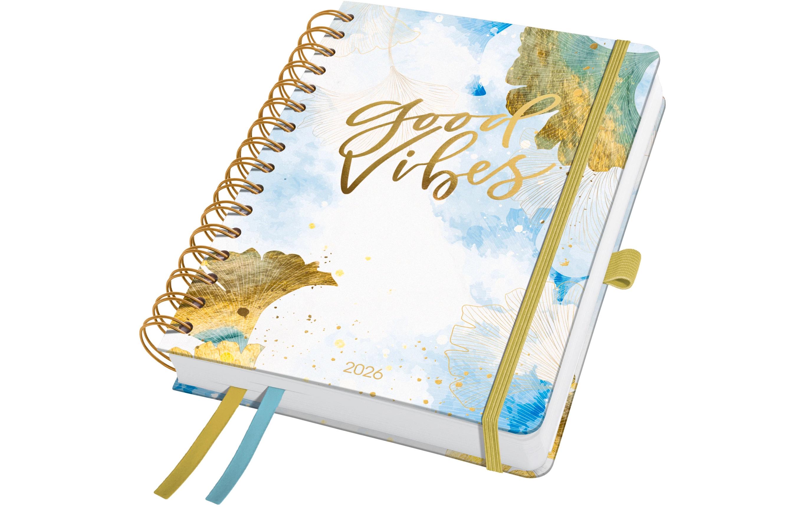 Jolie Wochenagenda Inspire, Good Vibes 2026, Mehrfarbig Jolie Wochenagenda Inspire, Good Vibes 2026, Mehrfarbig