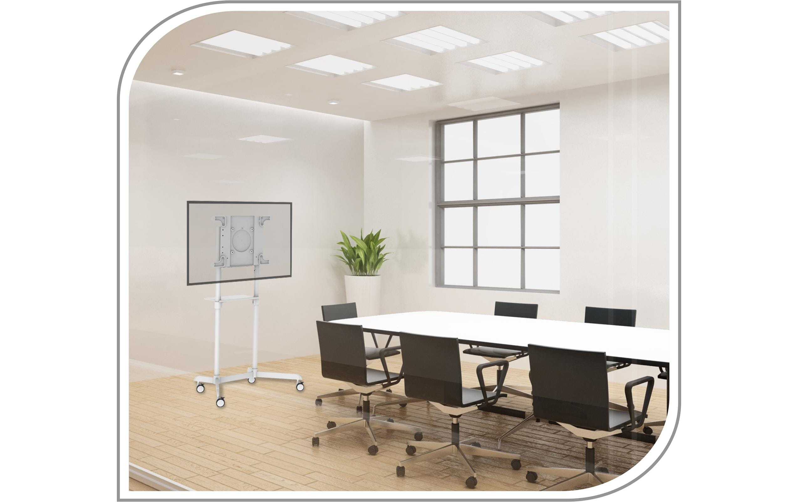 PureMounts TV-Trolley PM-CART-80W Weiss PureMounts TV-Trolley PM-CART-80W Weiss