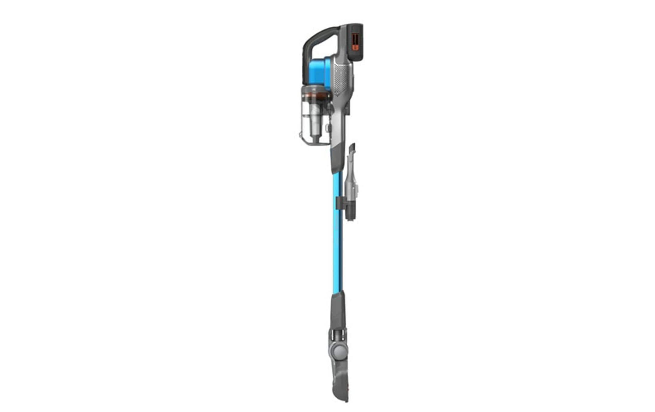 BLACK+DECKER Akku-Hand- und Stielsauger POWERSERIES Extreme Blau/Silber