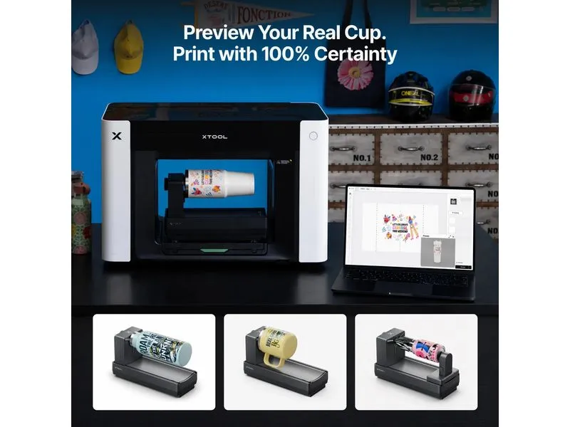 X-Tool xTool O1 Omni Dual UV Drucker Epson F1080 Print Head x2 X-Tool xTool O1 Omni Dual UV Drucker Epson F1080 Print Head x2