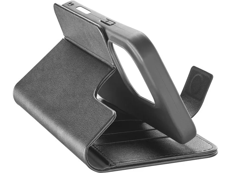 Cellular Line Book Cover Book Agenda 2 iPhone 16 Pro Max Schwarz
