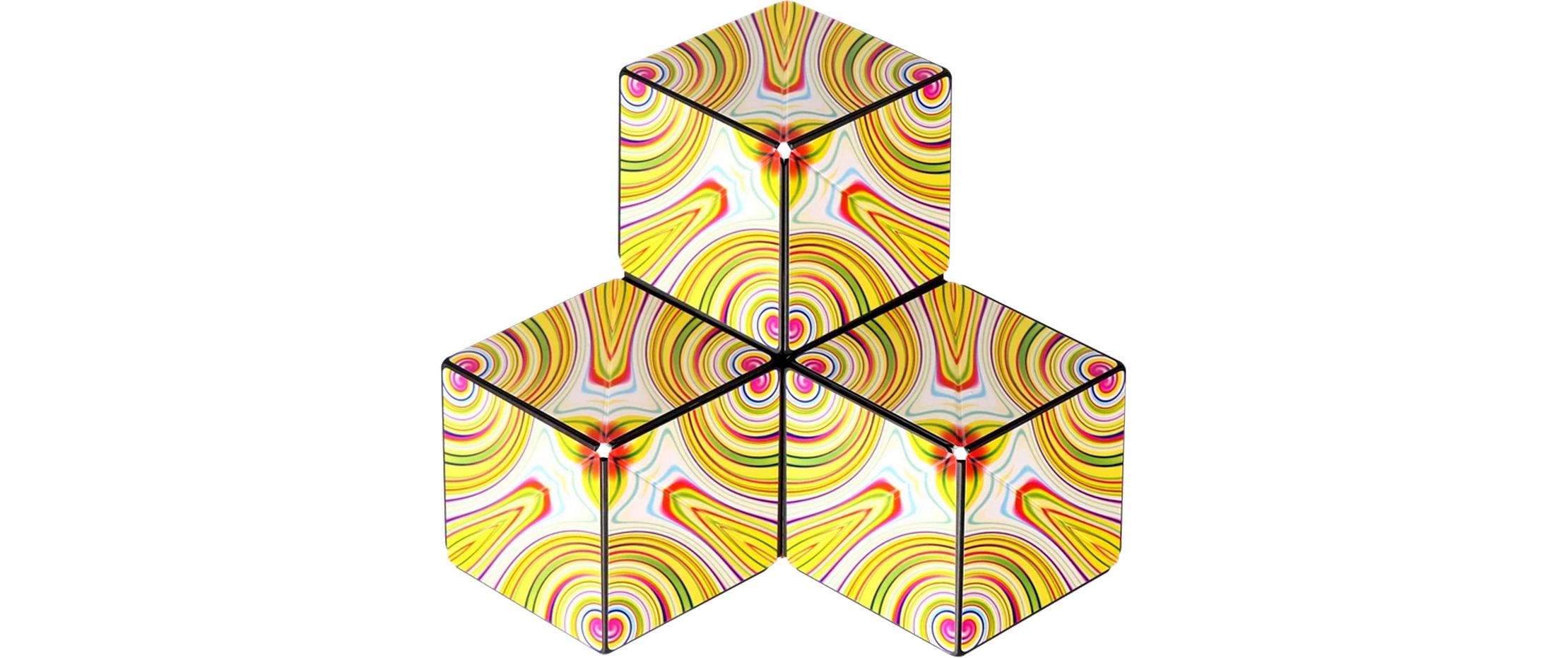 Shashibo Cube Technicolor – by Artist Laurence Gartel 2.0