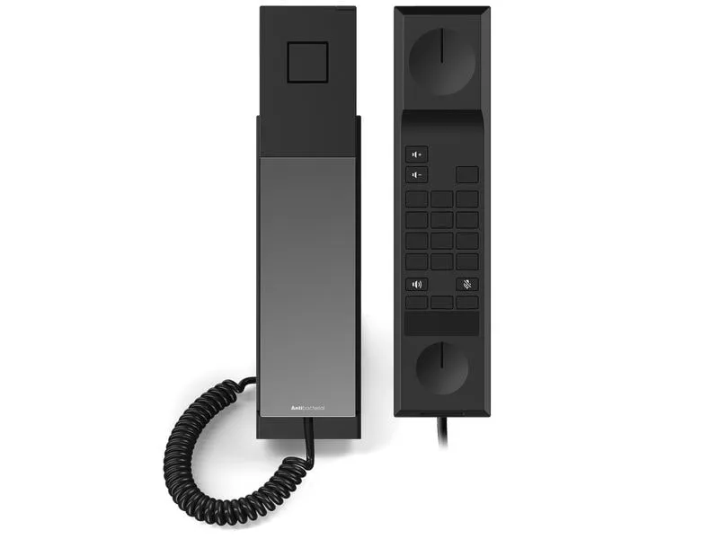snom Tischtelefon HD30LA, Analoges Hotellobby-Telefon Schwarz snom Tischtelefon HD30LA, Analoges Hotellobby-Telefon Schwarz