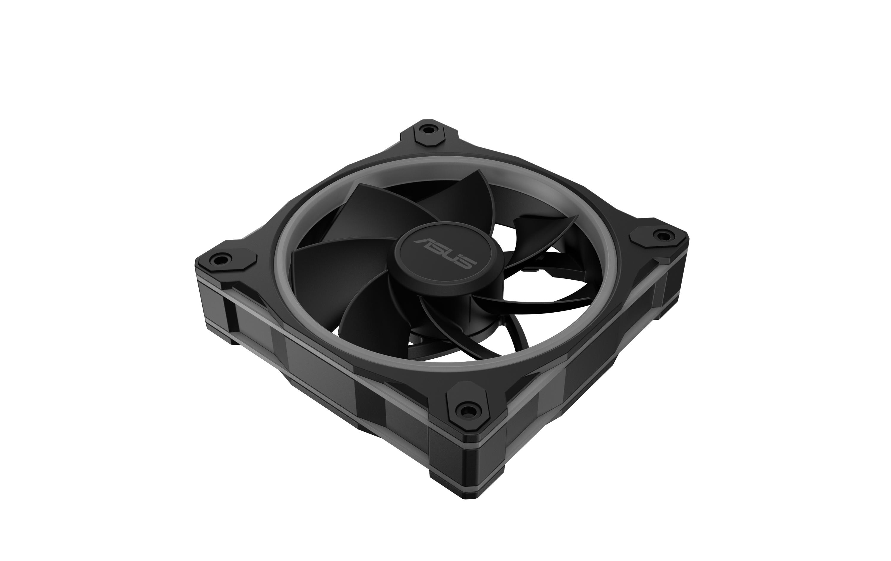 ASUS PC-Lüfter Prime MR120 Fan ARGB Reverse Schwarz