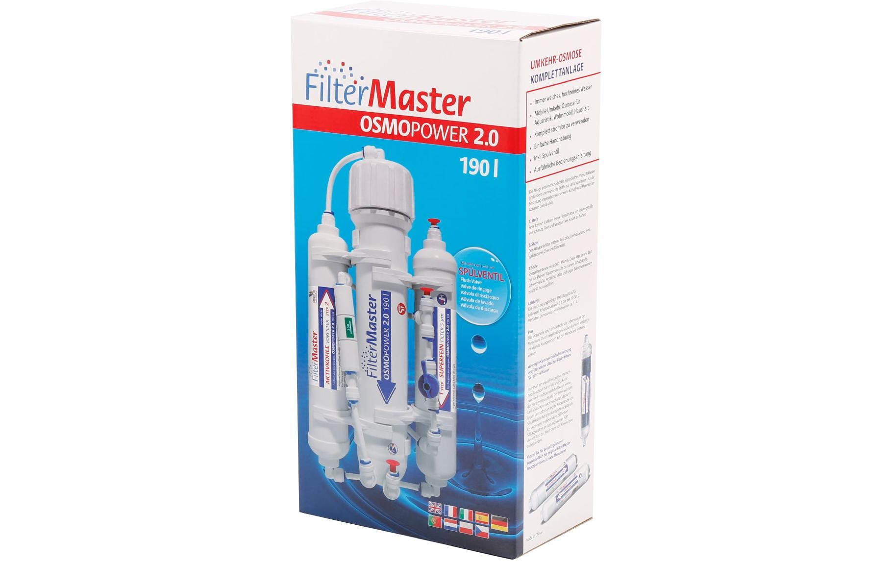 FilterMaster Osmosesystem OsmoPower 2.0 FilterMaster Osmosesystem OsmoPower 2.0