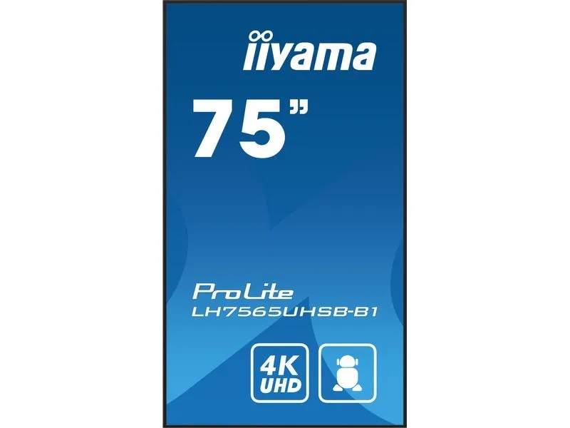 iiyama Public Display ProLite LH7565UHSB-B1 74.5