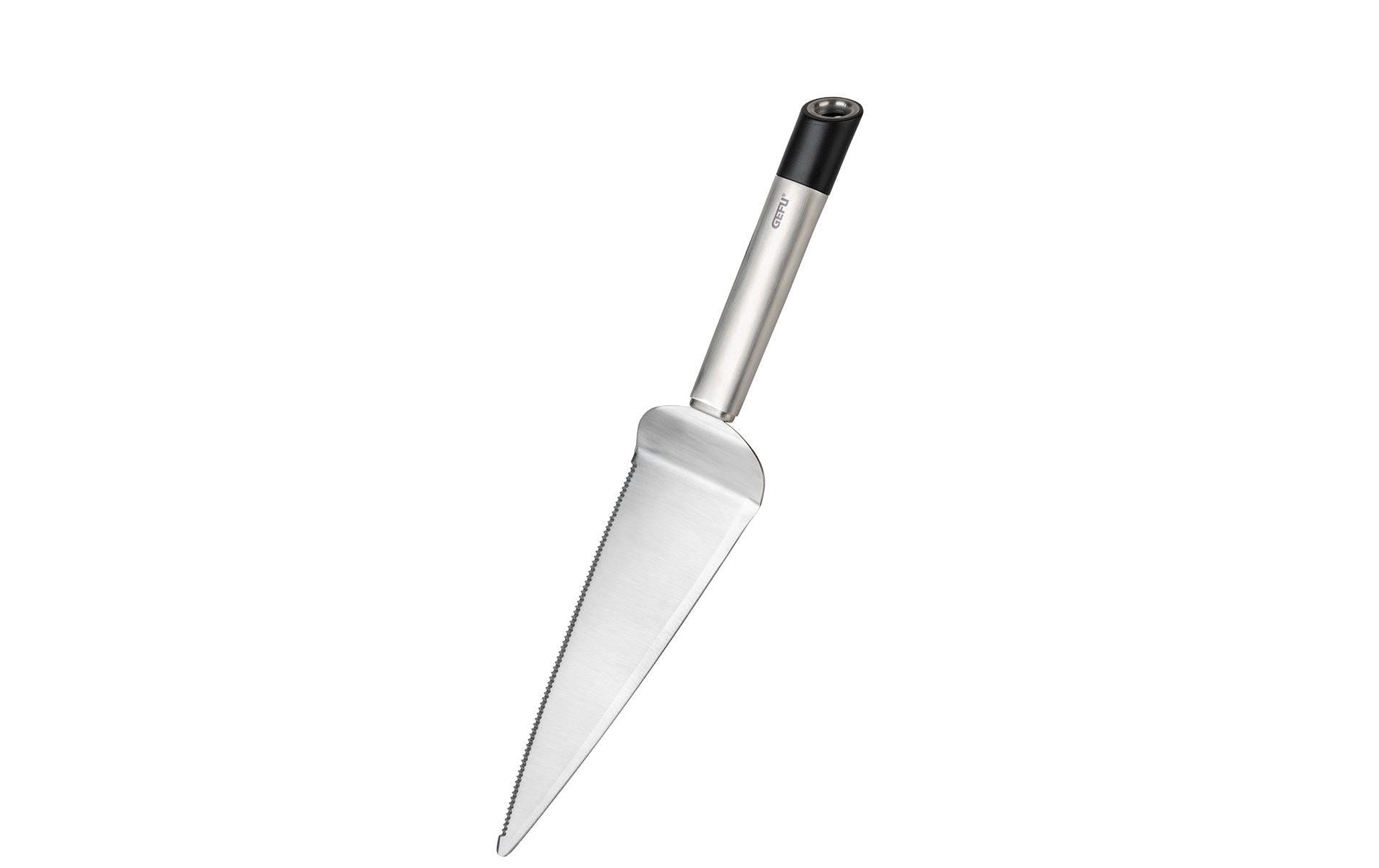 GEFU Tortenheber Primeline 30.5 cm, Schwarz/Silber