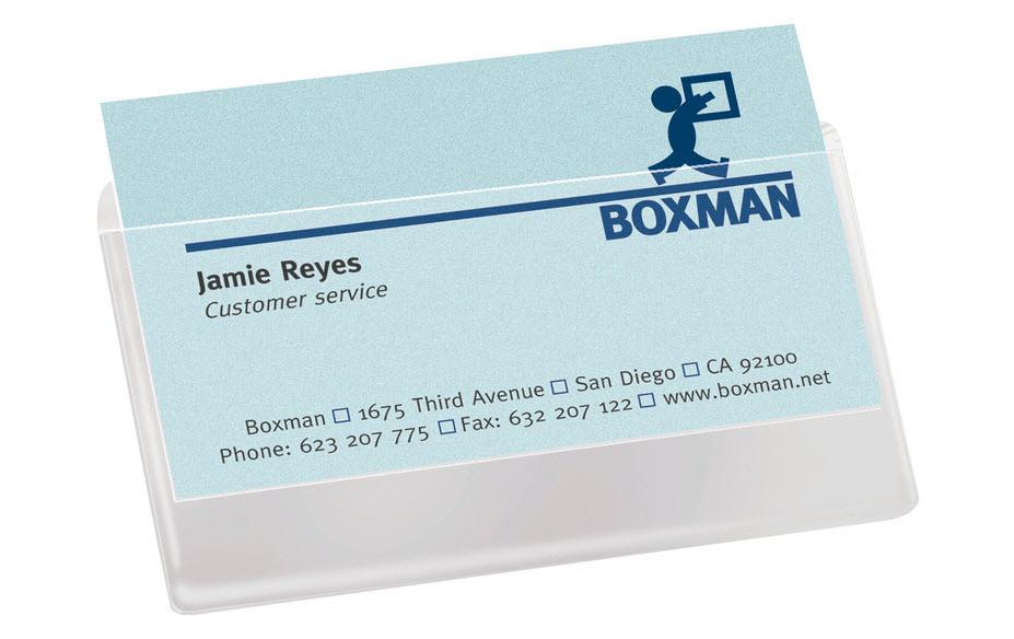 3L Visitenkartenetui 95 x 60 mm, 10 Stück