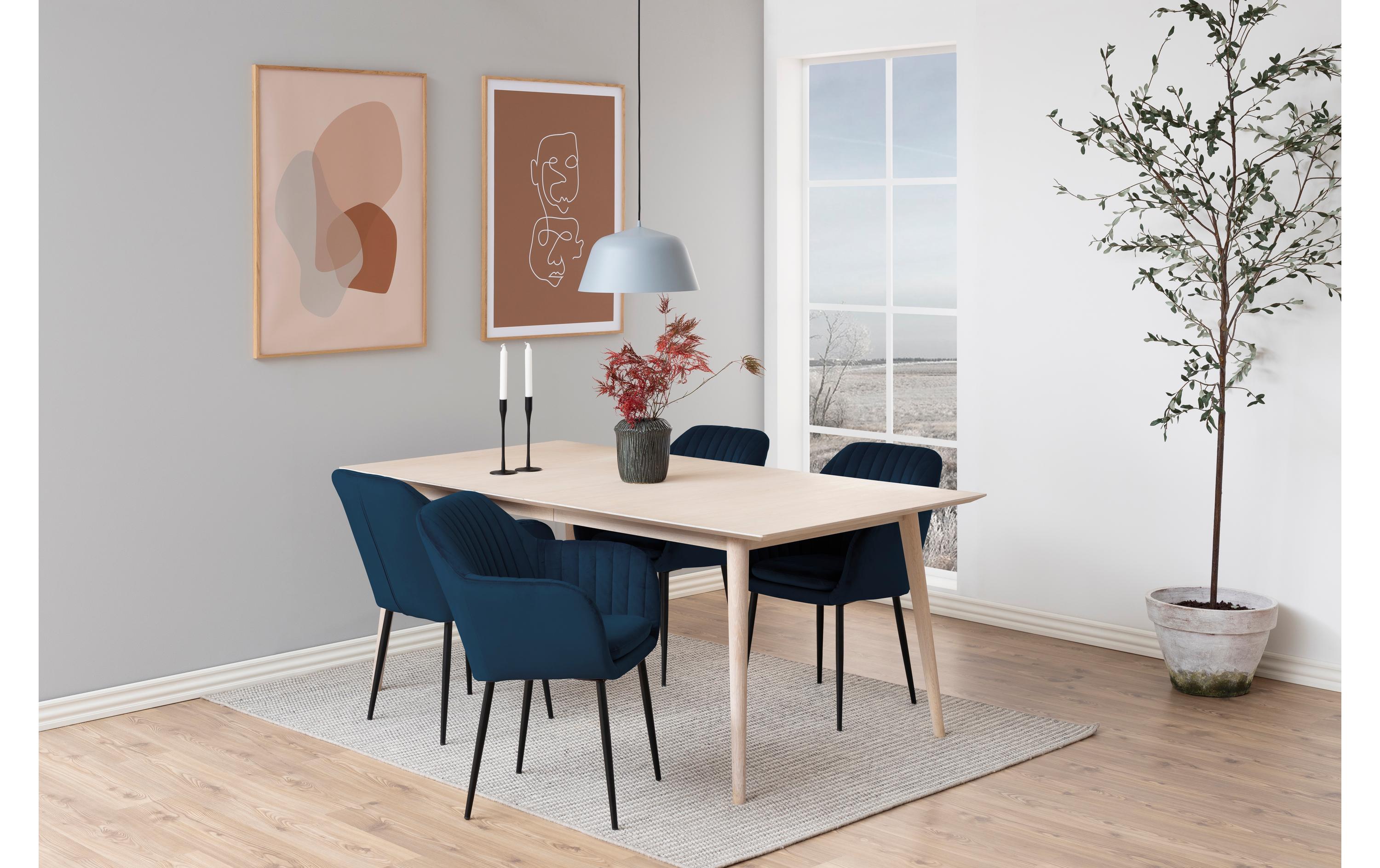 AC Design Stuhl Emilia Dunkelblau