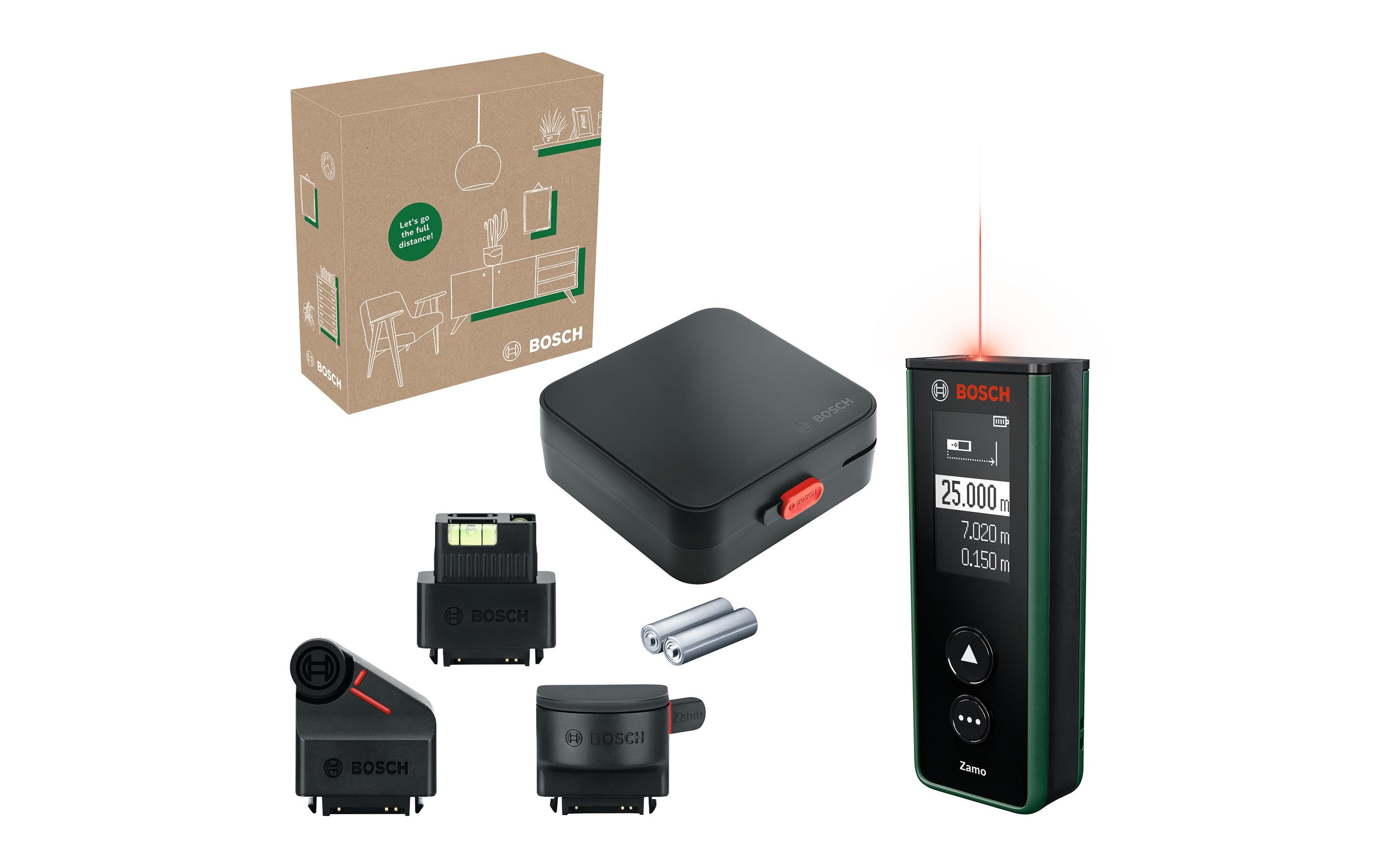 Bosch Laser-Distanzmesser Zamo Set 25 m