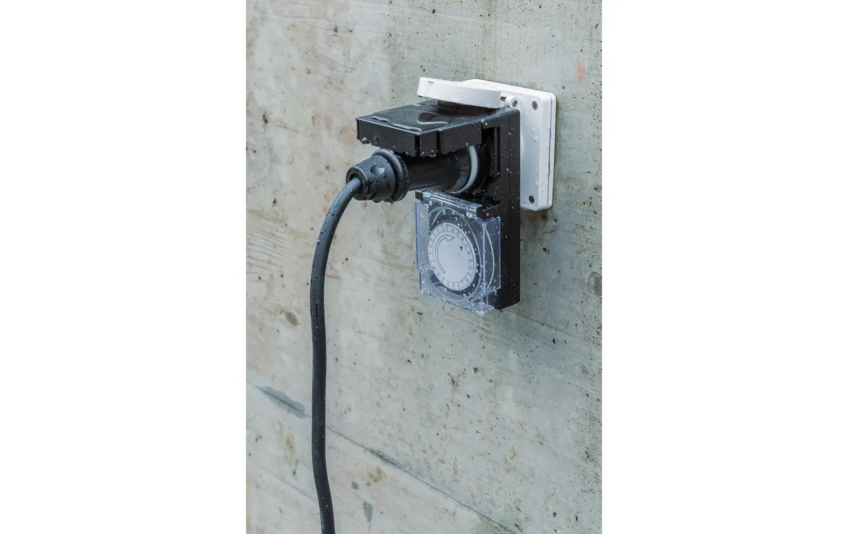 Max Hauri Zeitschaltuhr IP55 24 h Mechanisch Max Hauri Zeitschaltuhr IP55 24 h Mechanisch