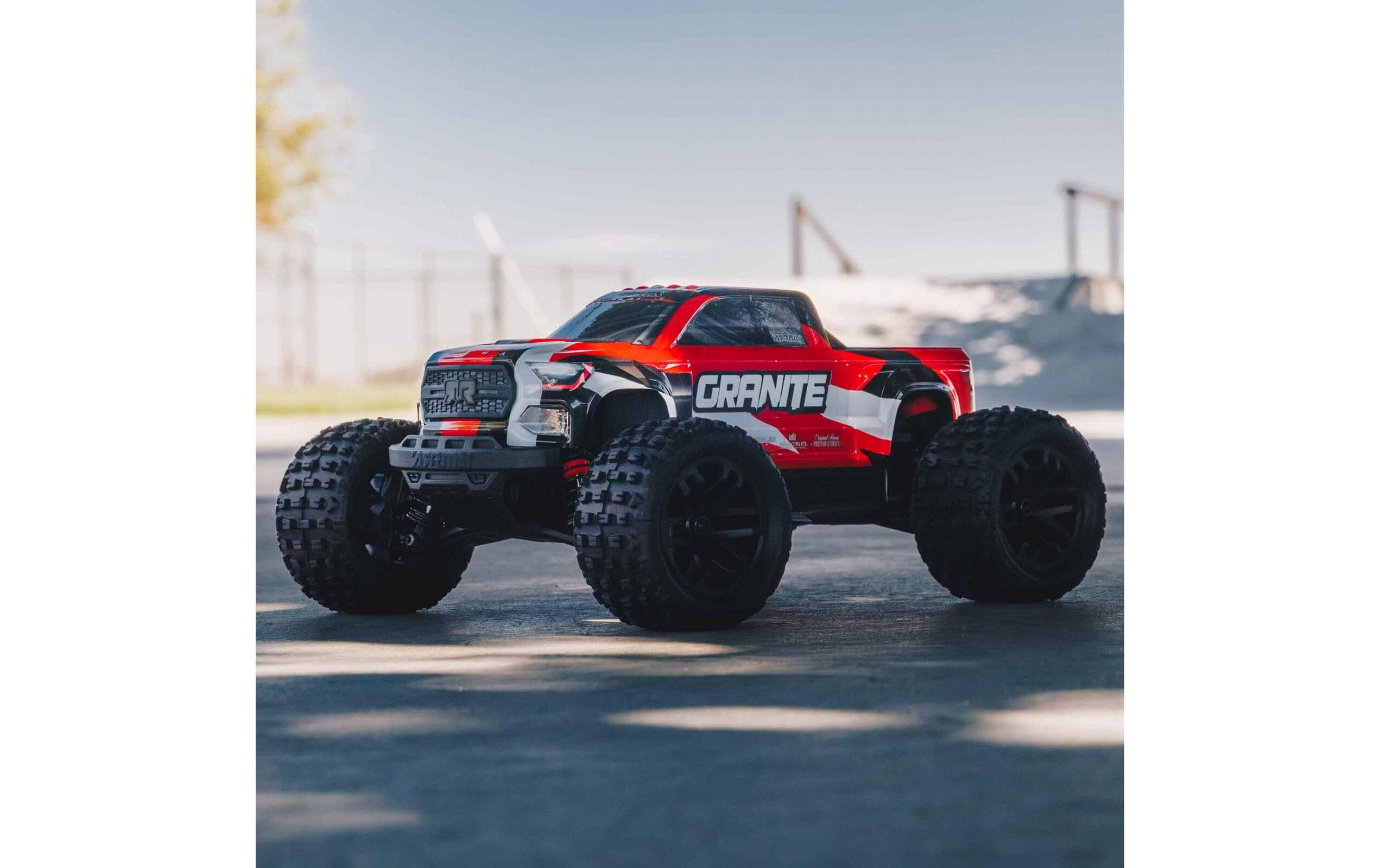 Arrma Monster Truck Granite Grom Mega 380 Rot, RTR, 1:18