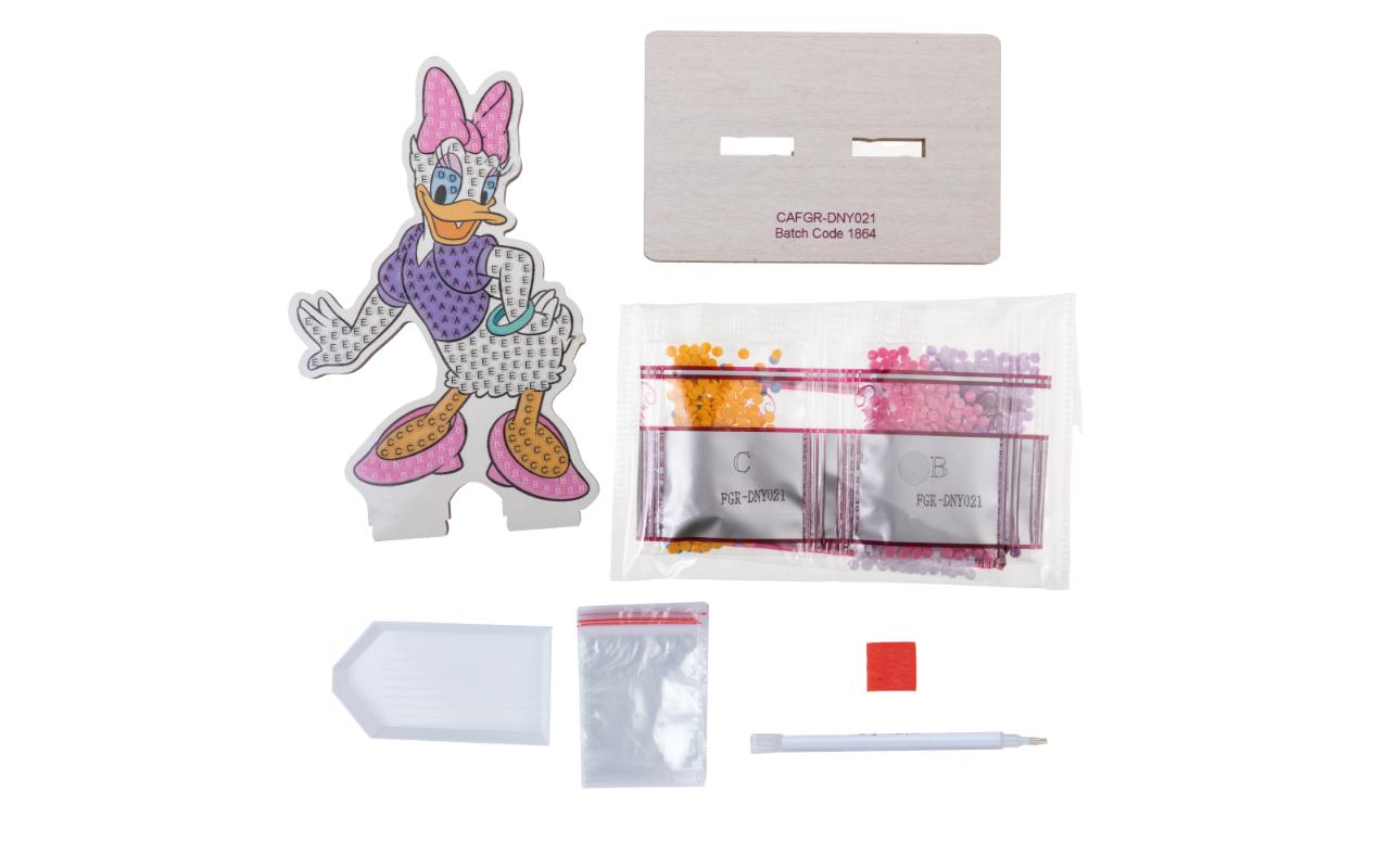 CRAFT Buddy Bastelset Crystal Art Buddies Daisy Duck