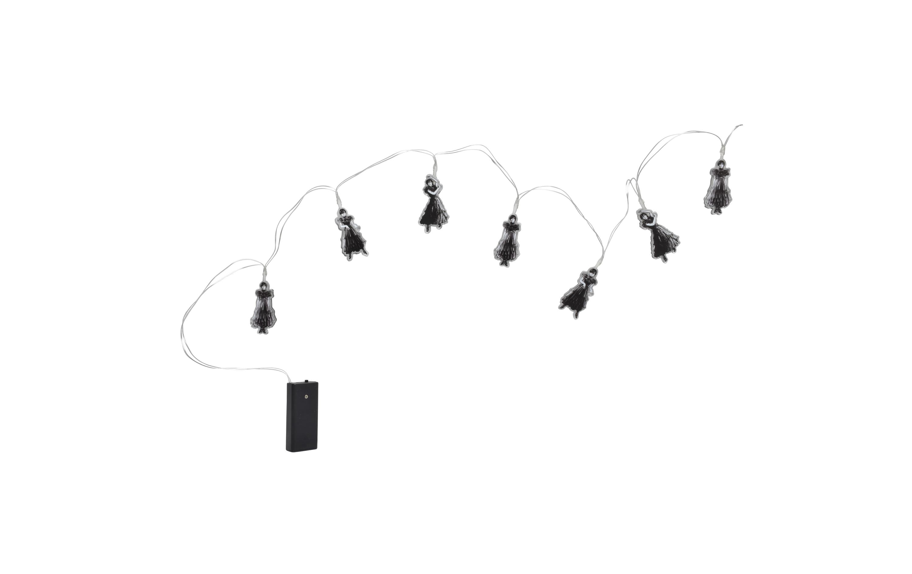 Thumbs Up! Wednesday Lichterkette Dance Pose Schwarz