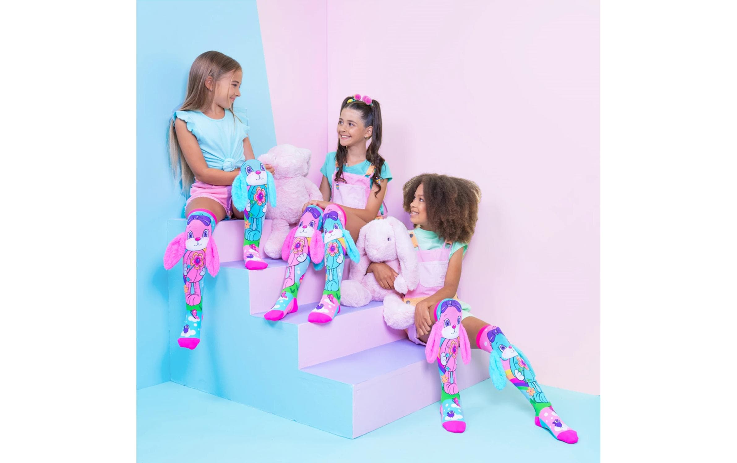 Waldmeier Socken MADMIA Hunny Bunny Mehrfarbig