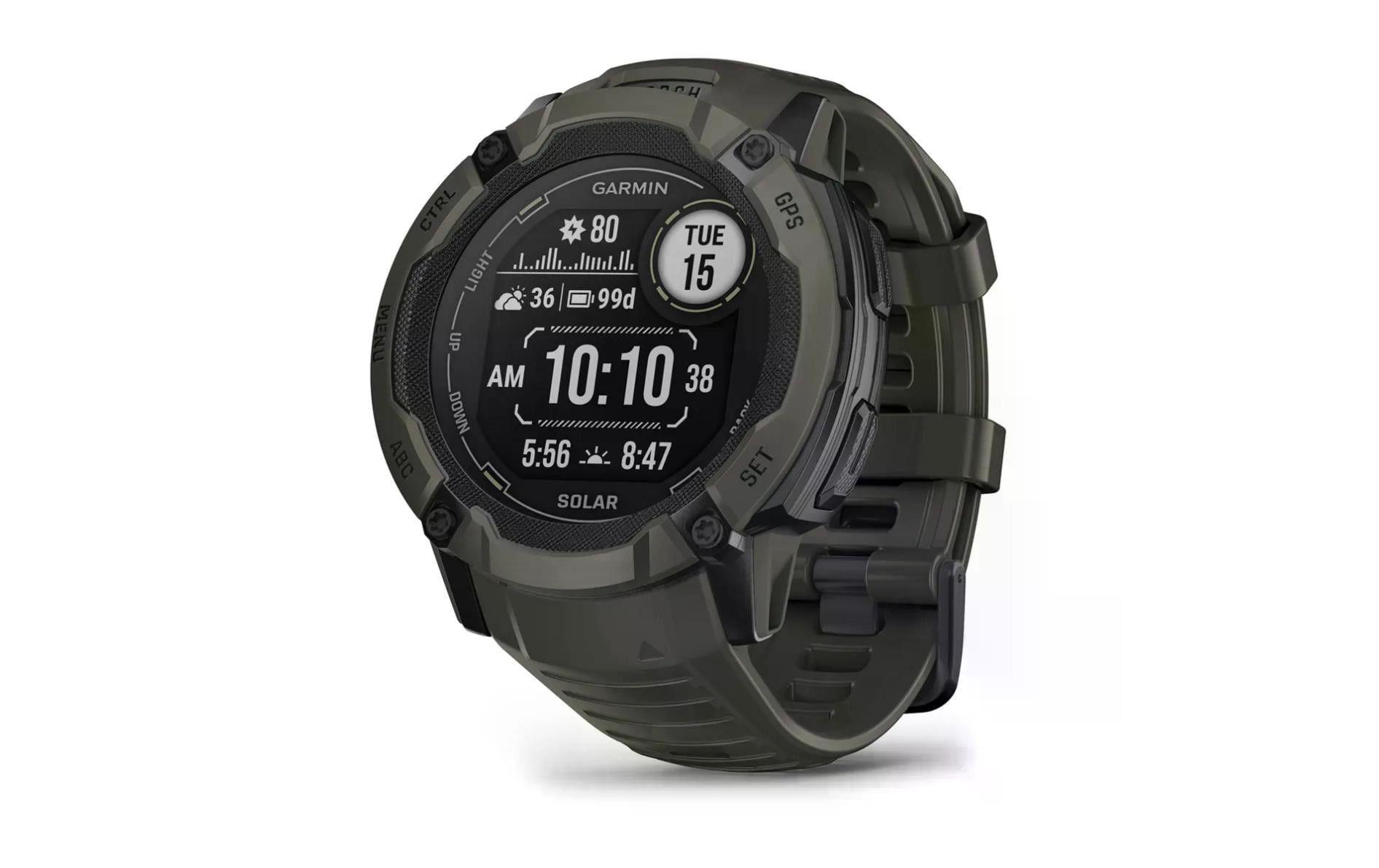 GARMIN Sportuhr Instinct 2X Solar Moosgrün GARMIN Sportuhr Instinct 2X Solar Moosgrün